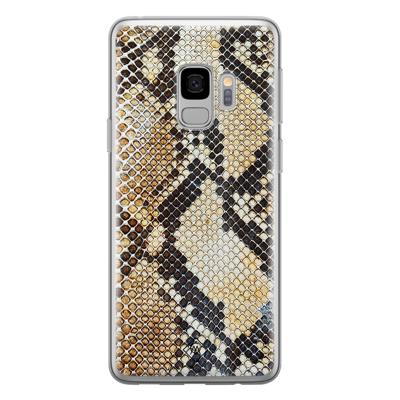 Samsung Galaxy S9 siliconen hoesje - Golden snake Samsung Galaxy S9 siliconen hoesje - Golden snake