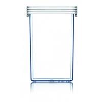ClickClack vershoudbak Basics 1,2 liter polycarbonaat wit
