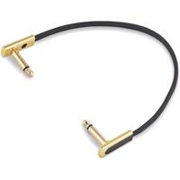 RockBoard Gold Series Flat Patch Cable zwart 20 cm