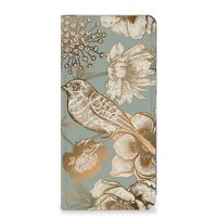 Smart Cover voor Google Pixel 8 Pro Vintage Bird Flowers