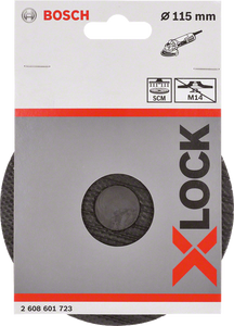 Bosch Accessoires X-LOCK Steunschijf 115 mm SCM schijf - 1 stuk(s) - 2608601723