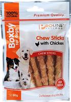 Boxby Snack Chew Sticks met kip (poll) 80 g