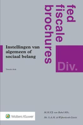 Instellingen van algemeen of sociaal belang - M.M.F.J. van Bakel, S.A.M. de Wijkerslooth-Lhoëst - Paperback (9789013147728) Instellingen van algemeen of sociaal belang - M.M.F.J. van Bakel, S.A.M. de Wijkerslooth-Lhoëst - Paperback (9789013147728)
