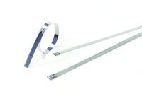 Ty-met Yls-4.6-300A Ball-lock kabelbinders 440N treksterkte, roestvrij staal 304, metallic (100 stuks)