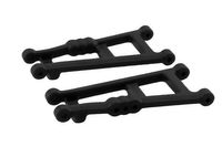 RPM heavy duty suspension arms achter - Zwart (Stampede 2WD & Rustler 2WD)