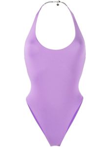 The Attico maillot de bain à dos-nu - Violet