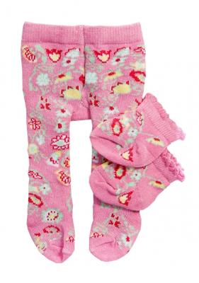 Heless maillot en sokjes met bloem voor een pop van 35 45 cm Heless maillot en sokjes met bloem voor een pop van 35 45 cm