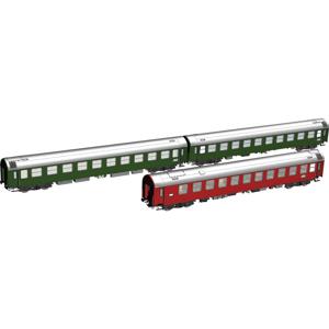 Piko H0 58221 H0 3-delige set Y-wagons D 300 „set 2 van de DR