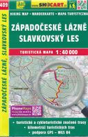 Wandelkaart 409 Západočeské lázně - Slavkovský les - Westböhmische Hei