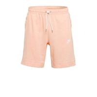 Nike sweatshort lichtoranje