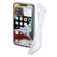 Hama Telefoonhoes voor Apple iPhone 14 ''Crystal Clear'' (doorzichtige iPhone 14 hoes van TPU, flexibele beschermhoes, telefoonbescherming met anti-slip oppervlak) transparant