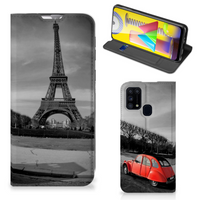 Samsung Galaxy M31 Book Cover Eiffeltoren - thumbnail