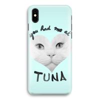 You had me at tuna: iPhone X Volledig Geprint Hoesje - thumbnail