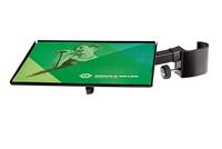 K & M 12150 laptopstandaard Mausunterstützung zwart