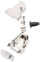 Encitech DTSL09-LJSRG-S-DMS-W-K 6355-8042-31 D-SUB Buchsenleisten-Set 45° Polzahl: 9 Lötkelch 1 pc(s)