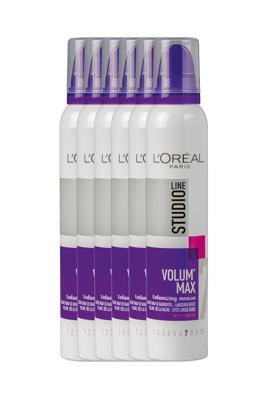 L’Oréal Paris Studio Line Essentials Volum'Max Volumizing Mousse Very Strong - 6 x 200 ml - Mousse - Voordeelverpakking