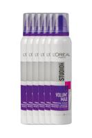 L’Oréal Paris Studio Line Essentials Volum'Max Volumizing Mousse Very Strong - 6 x 200 ml - Mousse - Voordeelverpakking
