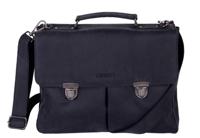 DSTRCT Charlie Wall Street A4 Laptoptas 15,4 inch Black