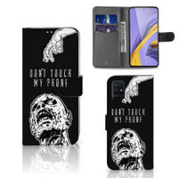 Portemonnee Hoesje Samsung Galaxy A51 Zombie