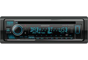 Kenwood KDC-BT760DAB Autoradio enkel DIN DAB+ tuner, Bluetooth handsfree, Aansluiting voor stuurbediening