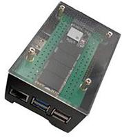 Radxa RockPi_GH_ecoPI_SW SBC-behuizing Geschikt voor (ontwikkelkits): Rock Pi zwart