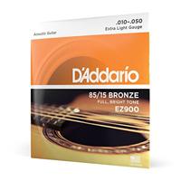 D'Addario Ez900 Bronzen Snaren Voor Akoestische Gitaar 010' - 050'