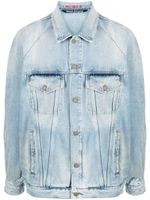 Palm Angels veste Sunset en jean - Bleu