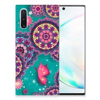 Samsung Galaxy Note 10 Hoesje maken Cirkels en Vlinders - thumbnail