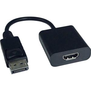 VALUE 12.99.3162 video kabel adapter 0,15 m DisplayPort HDMI Type A (Standaard) Zwart