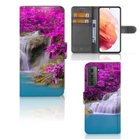 Samsung Galaxy S21 Flip Cover Waterval - thumbnail