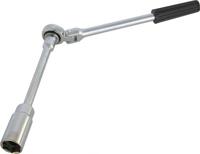 Carpoint bougiesleutel ratel 23 cm 16 mm staal chroom