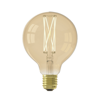 Circle Filament 4,5W - E27 - GLB95 - Led - Long Filament Gold 1101002800 - thumbnail