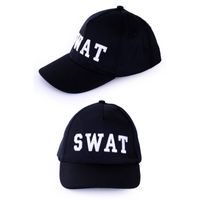 Politie SWAT baseball cap verkleedkleding voor volwassenen