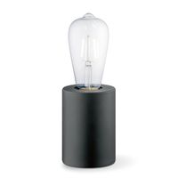 Light depot - tafellamp Dry 10 rond - zwart - Outlet