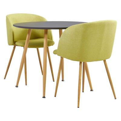 vidaXL 3-delige Eethoek stof groen vidaXL 3-delige Eethoek stof groen