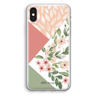 Sweet heaven geometrics: iPhone XS Transparant Hoesje