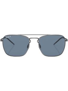 Ray-Ban lunettes de soleil à monture carrée - Gris