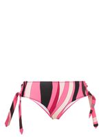 PUCCI bas de bikini à imprimé vague - Rose