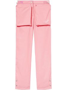 PUCCI pantalon droit à poches plaquées - Rose