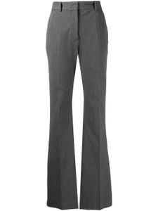 JOSEPH pantalon évasé à taille haute - Gris