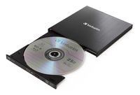 Verbatim External Slimline optisch schijfstation Blu-Ray RW Zwart - thumbnail