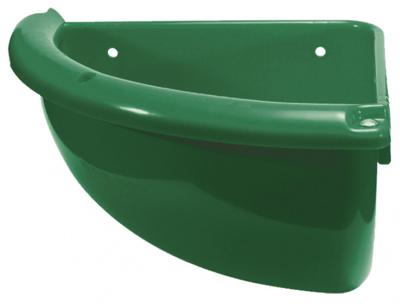 horizont hoekvoederbak 24 liter 63 x 35 cm polypropyleen groen