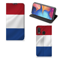 Samsung Galaxy A20e Standcase Nederlandse Vlag