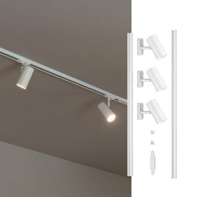 SLV NOBLO SPOT, railsysteemset, rond, 2700K, 19W, faseafsnijding, 32°, wit