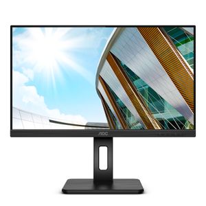 AOC Q24P2Q LCD-monitor Energielabel E (A - G) 60.5 cm (23.8 inch) 2560 x 1440 Pixel 16:9 4 ms Hoofdtelefoonaansluiting, Audio-Line-in IPS LED