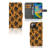 Telefoonhoesje met Pasjes voor iPhone 14 Plus Snakes