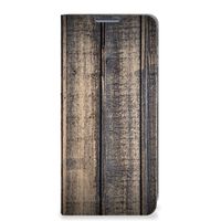 Poco X4 Pro 5G Book Wallet Case Steigerhout - thumbnail