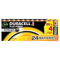 Duracell DUR019058 Plus AAA batterijen (24 stuks)