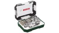 Bosch Accessories Promoline 2607017322 Bitset 26-delig Plat, Kruiskop Phillips, Kruiskop Pozidriv, Inbus, Binnen-zesrond (TX) Incl. ratel - thumbnail