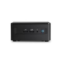 ASUS NUC 13 Pro Tall Kit RNUC13ANHI70003 - Barebone - Mini-PC - 1 x Core i7 1360P - RAM 0 GB - Intel Iris Xe grafische kaart - Bluetooth 5.3, Wi-Fi 6E, 1 GbE, 2,5 GbE - Zwart